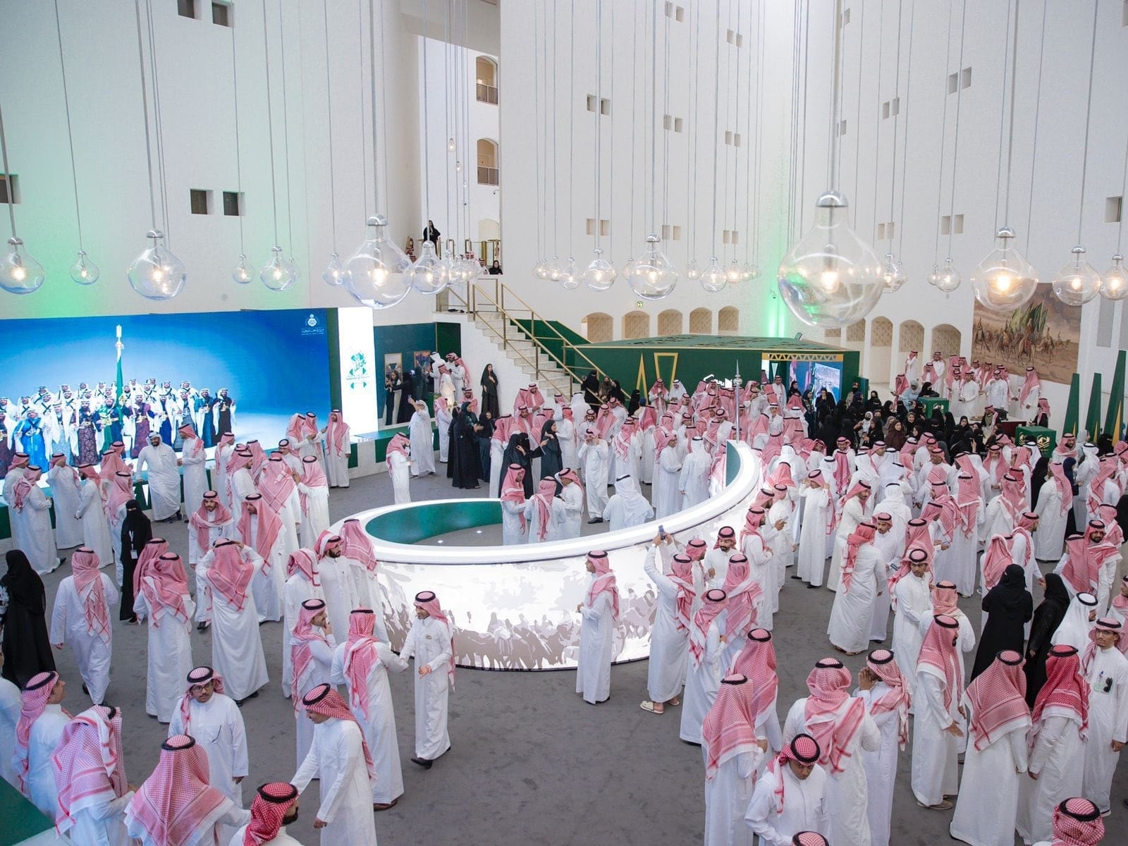 Saudi national Day at ministry of Foreigner